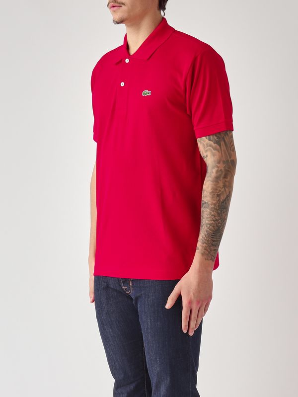 2. Men's L.12.12 classic-fit polo in cotton petit piqué Red Lacoste 1212