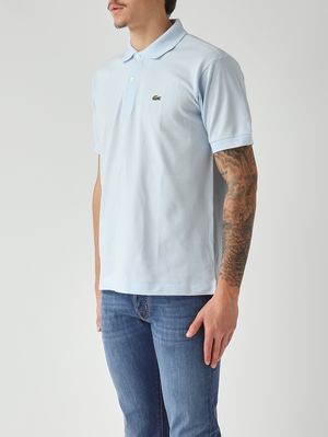 3. Polo hombre L.12.12 de corte clásico en petit piqué de algodón Cielo