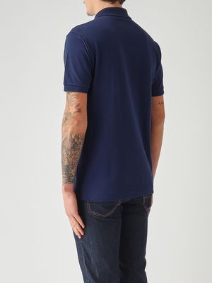 3. Herren-Poloshirt L.12.12 Classic Fit aus Petit Piqué aus Baumwolle Tinte
