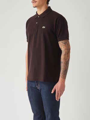 2. Herren-Poloshirt L.12.12 Classic Fit aus Petit Piqué aus Baumwolle Maurenkopf