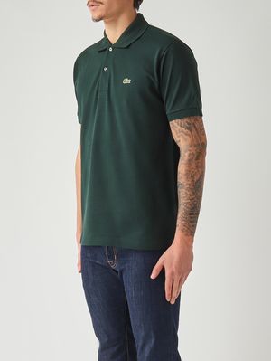 2. Herren-Poloshirt L.12.12 Classic Fit aus Petit Piqué aus Baumwolle Sinople-Grün