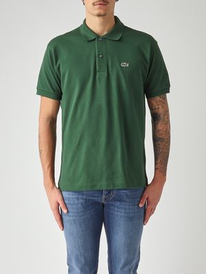 1. Polo hombre L.12.12 de corte clásico en petit piqué de algodón Verde