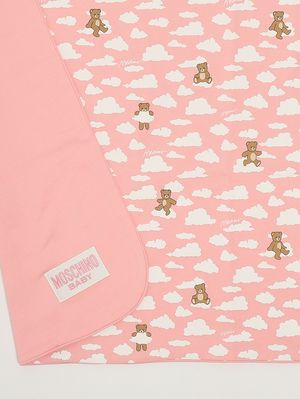 2. Couverture en coton pour nouveau-né Rose