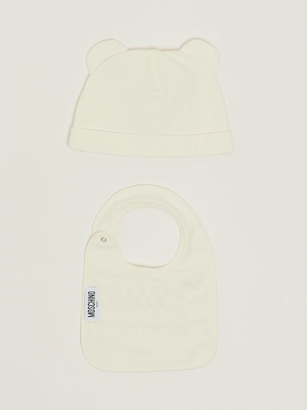 2. Cotton newborn set White Moschino muy099lca19