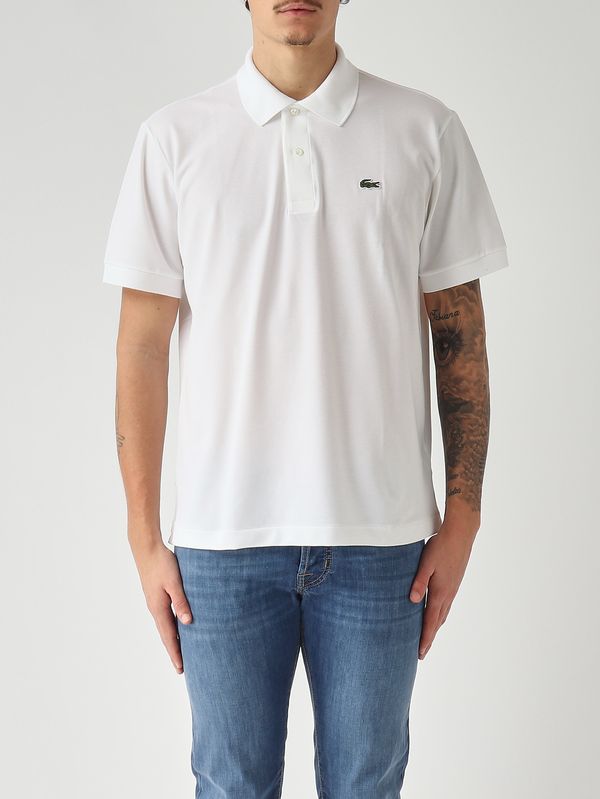 Men's L.12.12 polo in ultra-lightweight stretch organic cotton White Lacoste