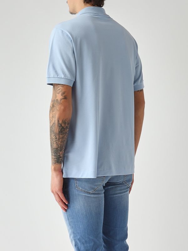 3. Men's L.12.12 polo in ultra-lightweight stretch organic cotton Light Blue Lacoste ph9851