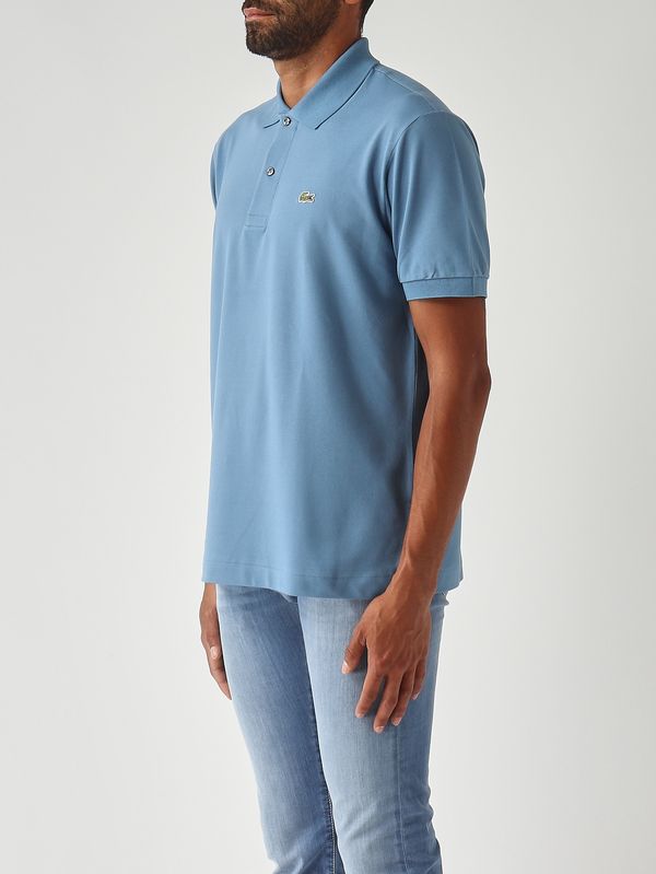 3. Herren-Poloshirt L.12.12 aus ultraleichter Stretch-Bio-Baumwolle Pastellblau Lacoste ph9851