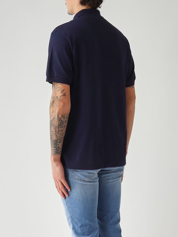 3. Herren-Poloshirt L.12.12 aus ultraleichter Stretch-Bio-Baumwolle Marineblau Lacoste ph9851