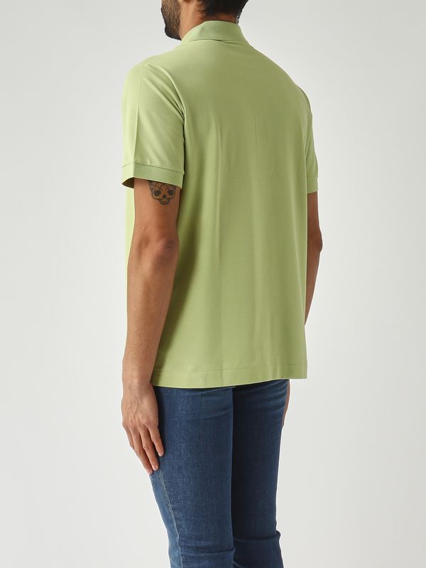 4. Herren-Poloshirt L.12.12 aus ultraleichter Stretch-Bio-Baumwolle Pistazie Lacoste ph9851