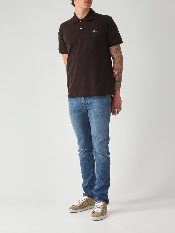 2. Polo homme L.12.12 en coton biologique extensible ultra léger Tête de Maure Lacoste ph9851