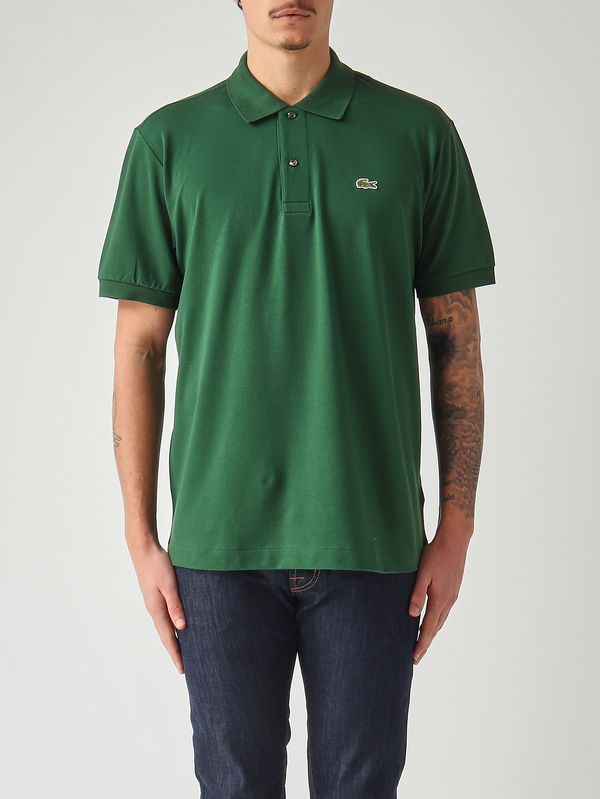 Men's L.12.12 polo in ultra-lightweight stretch organic cotton Green Lacoste