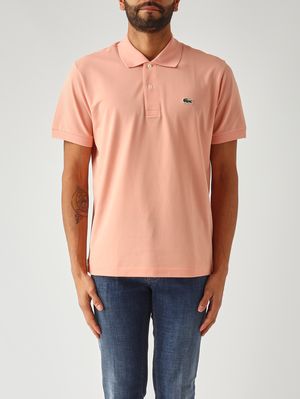 1. Polo de hombre L.12.12 de algodón orgánico elástico ultraligero Rosa