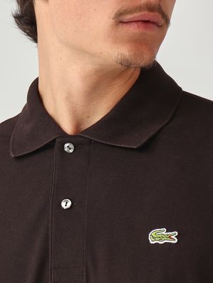 5. Polo homme L.12.12 en coton biologique extensible ultra léger Tête de Maure