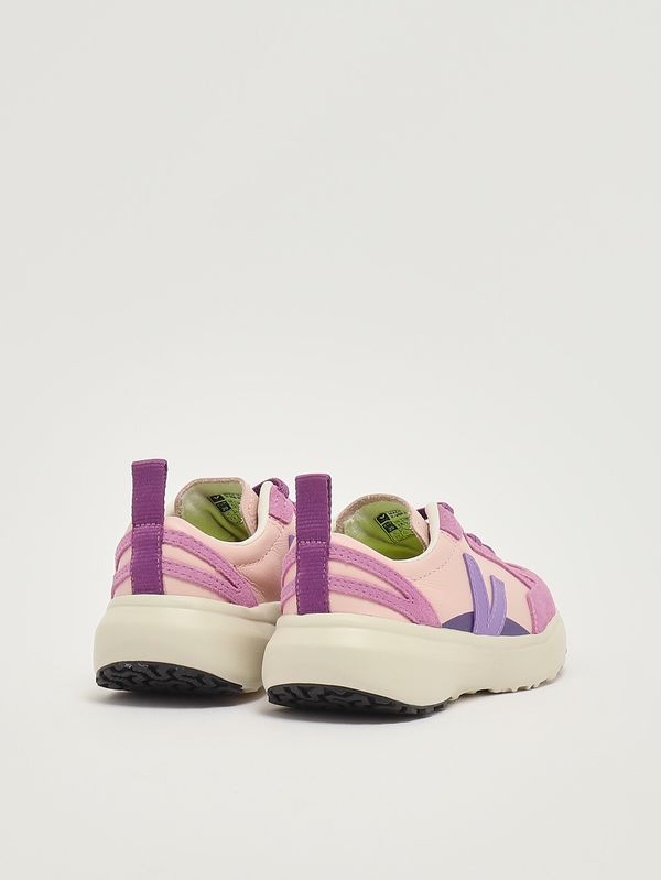 3. Mädchen-Sneaker Canary Light aus Leder Rosa-Flieder Veja yl2021529c