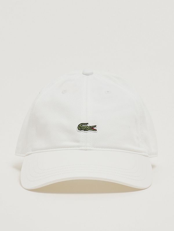 Casquette en sergé de coton Blanc Lacoste