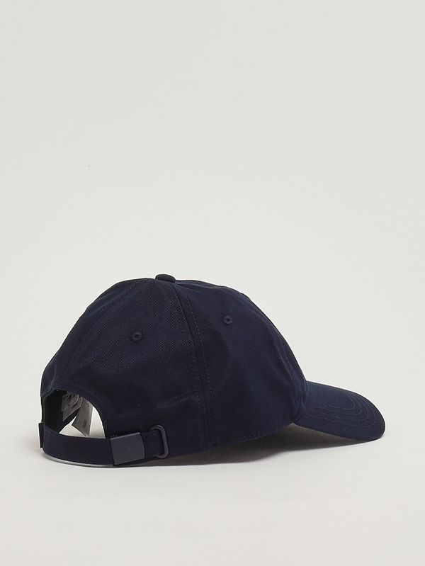 2. Sombrero de sarga de algodón Azul marino Lacoste rk0491