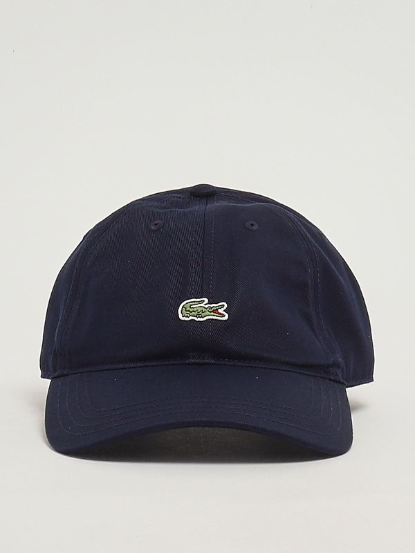 Casquette en sergé de coton Bleu marine Lacoste