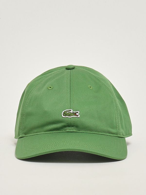 Casquette en sergé de coton Prairie verte Lacoste
