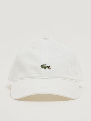 1. Casquette en sergé de coton Blanc