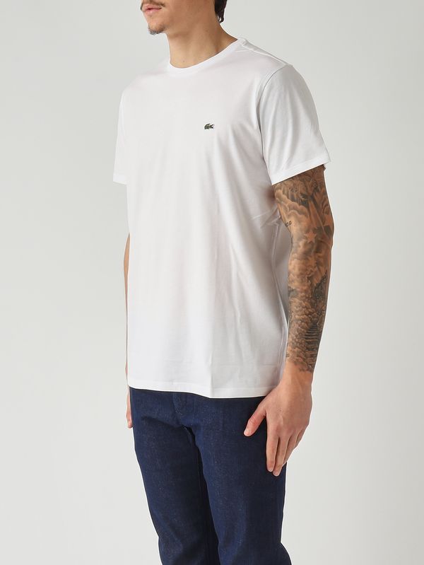 3. Men's T-shirt in Pima cotton White Lacoste th6709