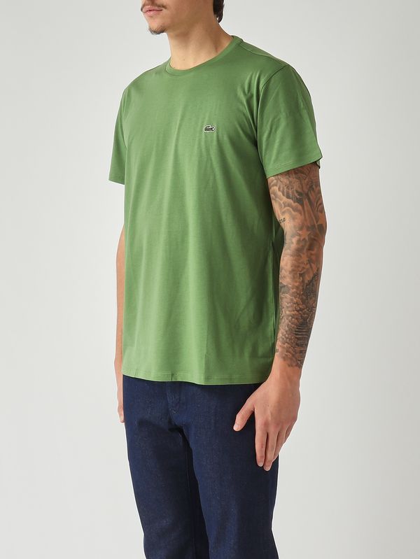 3. Herren-T-Shirt aus Pima-Baumwolle Prato Lacoste th6709