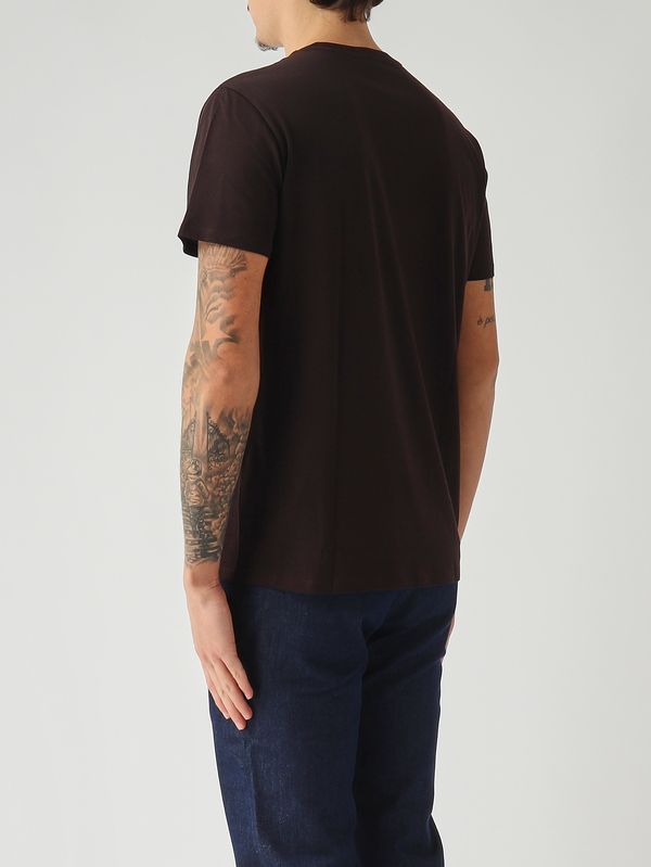 4. Camiseta para hombre de algodón Pima Moro Lacoste th6709