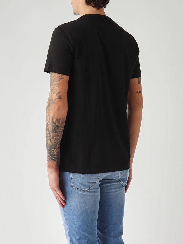 3. Herren-T-Shirt aus Pima-Baumwolle Schwarz Lacoste th6709