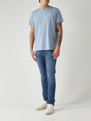 2. Men's T-shirt in Pima cotton Pastel Blue