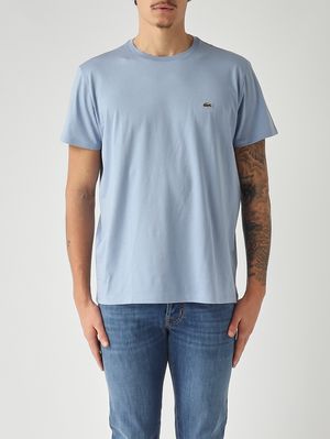 1. Men's T-shirt in Pima cotton Pastel Blue