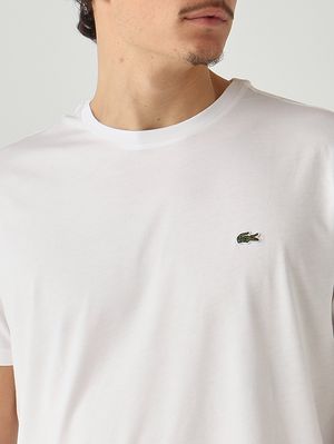 5. Men's T-shirt in Pima cotton White