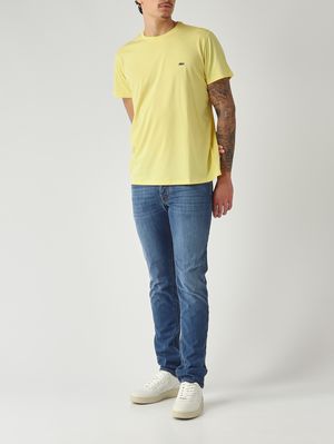 2. Herren-T-Shirt aus Pima-Baumwolle Hellgelb