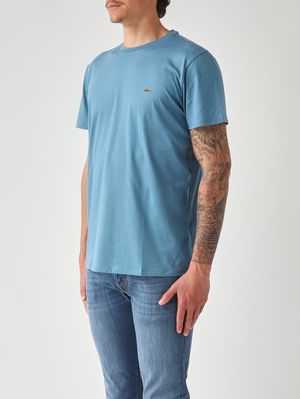 2. T-shirt en coton Pima pour homme Bleu ciel pastel