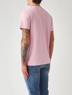 4. Camiseta para hombre de algodón Pima Rosa