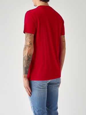3. Herren-T-Shirt aus Pima-Baumwolle Rot