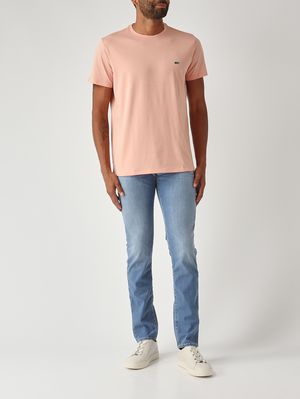 2. Camiseta para hombre de algodón Pima Salmón