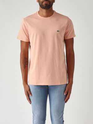 1. Camiseta para hombre de algodón Pima Salmón