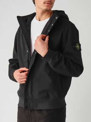 4. Herrenjacke aus Soft Shell-R Schwarz