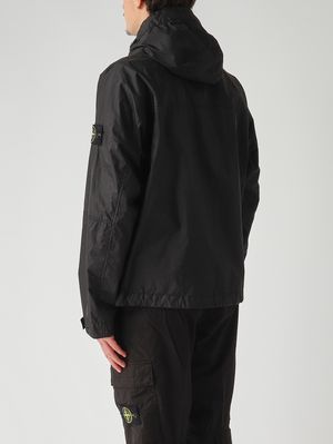 4. Men's jacket in lightweight three-layer technical fabric Black