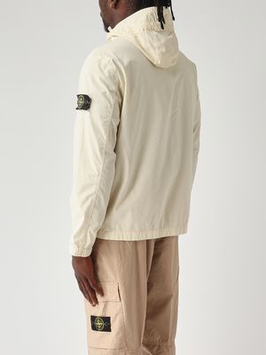 4. Herrenjacke aus Bio-Baumwolltwill Elfenbein