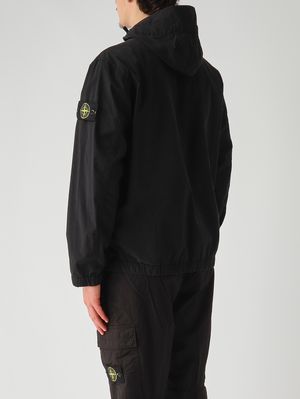 4. Herrenjacke aus Bio-Baumwolltwill Schwarz
