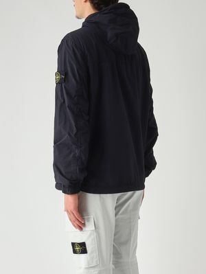 4. Herrenparka aus recyceltem Nylongewebe Marineblau