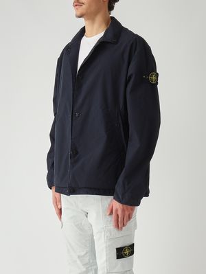 3. Veste Coach en toile légère pour homme Bleu marine