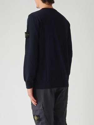 4. Men's organic cotton sweater Navy