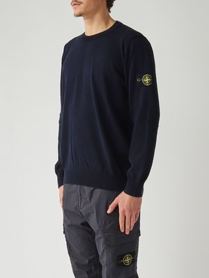 3. Men's organic cotton sweater Navy