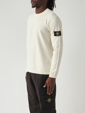3. Men's organic cotton sweater Ivory