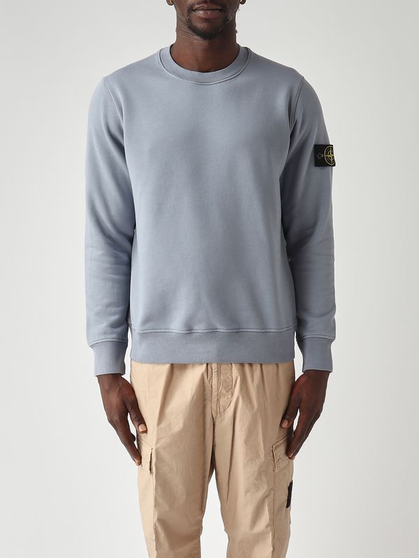 1. Sudadera para hombre de algodón orgánico Avio Claro Stone Island l1s156100060s0051