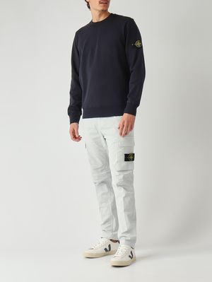 2. Felpa uomo in cotone biologico Navy