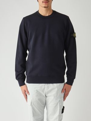 1. Felpa uomo in cotone biologico Navy