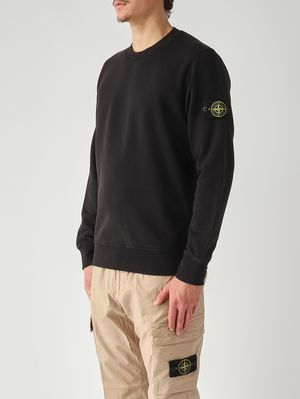 3. Sudadera para hombre de algodón orgánico Negro