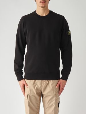 1. Sudadera para hombre de algodón orgánico Negro